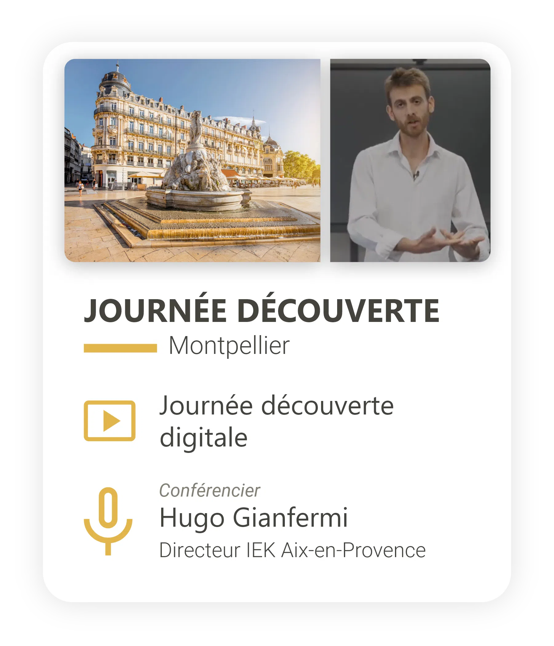 Card montpellier JD 2025 JDD